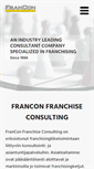 Mobile Screenshot of francon.fi